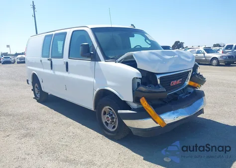 2020 GMC Savana Cargo Rwd 2500 Regular Wheelbase Work Van from USA, damaged, VIN 1GTW7AFG4L1271822